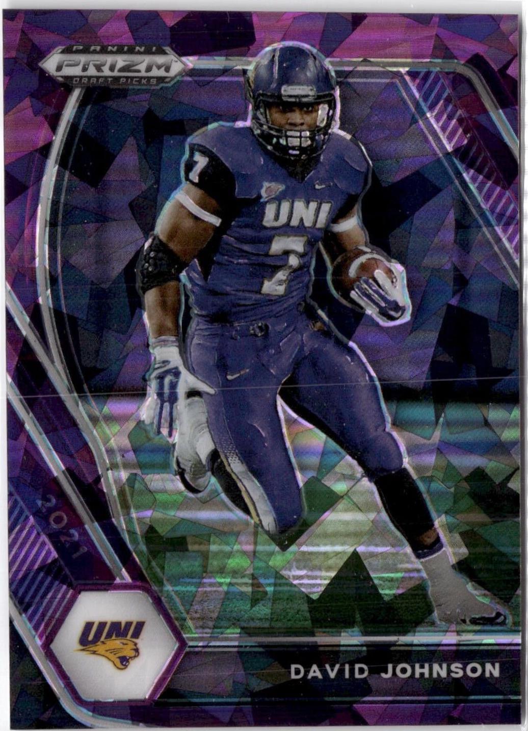 David Johnson [Purple Ice Prizm] #96