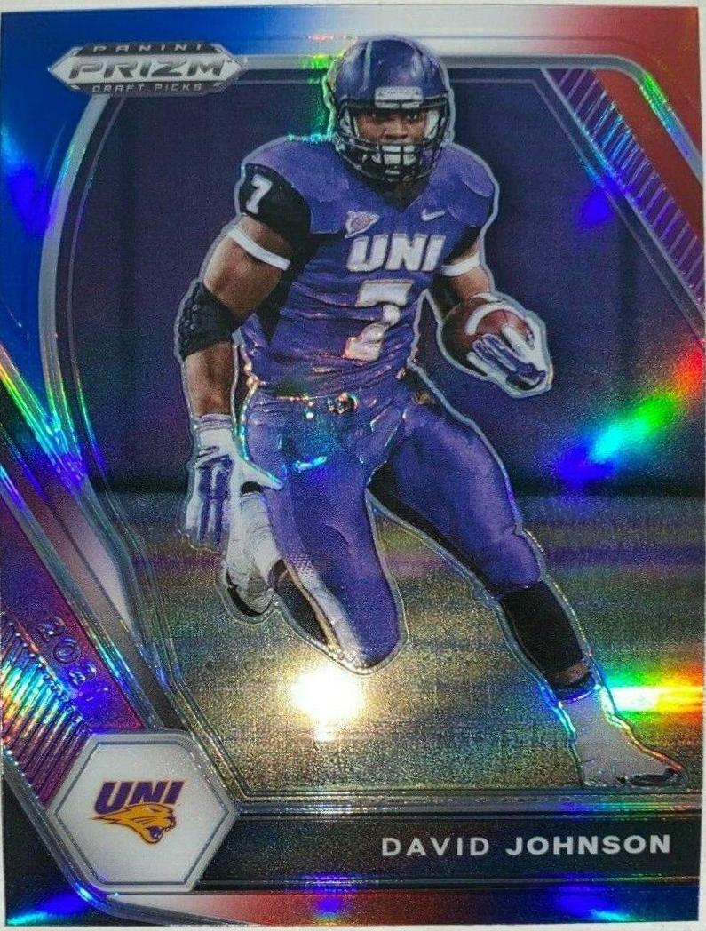 David Johnson [Red White and Blue Prizm] #96