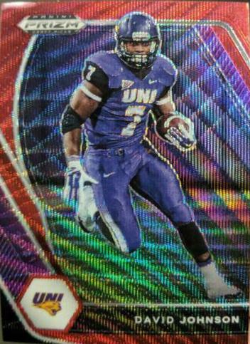 David Johnson [Ruby Wave Prizm] #96