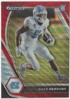 Dazz Newsome [Ruby Wave Prizm] #151