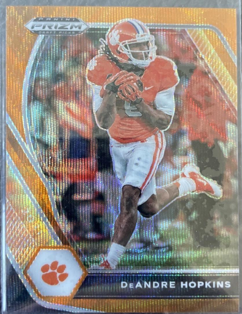 DeAndre Hopkins [Orange Wave Prizm] #35