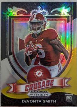 DeVonta Smith [Black Gold Prizm] #165