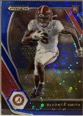 DeVonta Smith [Blue Circles Prizm] #101