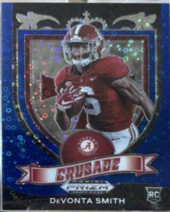 DeVonta Smith [Blue Prizm] #165