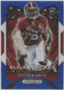 DeVonta Smith [Blue Wave Prizm] #186