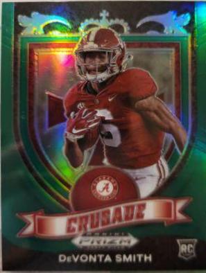 DeVonta Smith [Green Prizm] #165