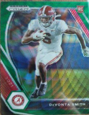 DeVonta Smith [Green Wave Prizm] #101