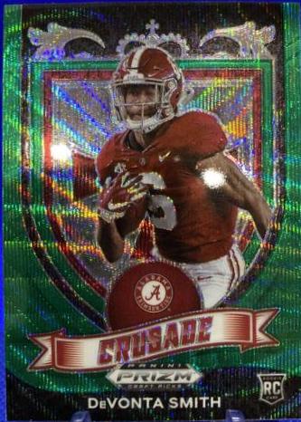 DeVonta Smith [Green Wave Prizm] #165