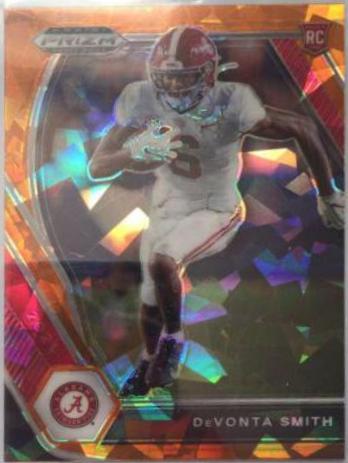 DeVonta Smith [Orange Ice Prizm] #101