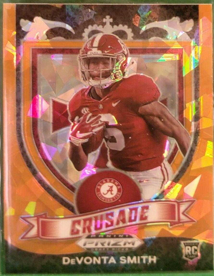 DeVonta Smith [Orange Ice Prizm] #165
