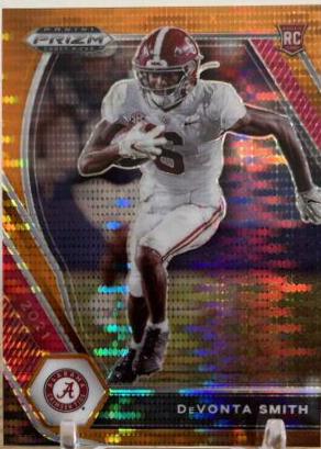 DeVonta Smith [Orange Pulsar Prizm] #101