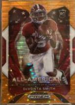 DeVonta Smith [Orange Pulsar Prizm] #186