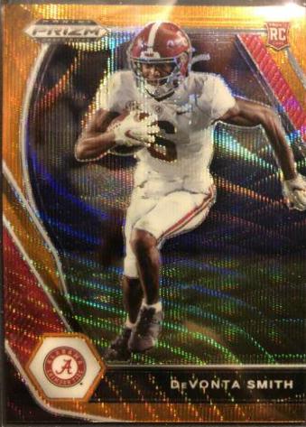 DeVonta Smith [Orange Wave Prizm] #101