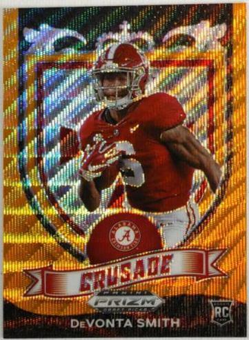 DeVonta Smith [Orange Wave Prizm] #165