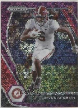 DeVonta Smith [Purple Circles Prizm] #101