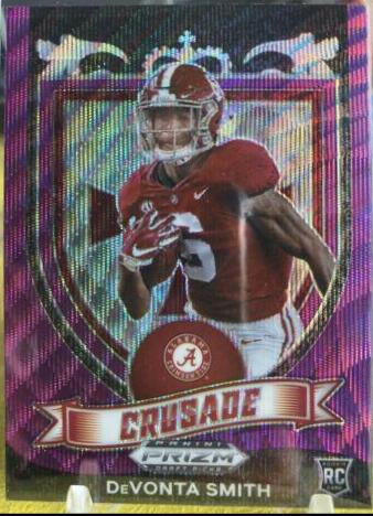 DeVonta Smith [Purple Wave Prizm] #165