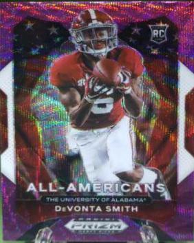 DeVonta Smith [Purple Wave Prizm] #186