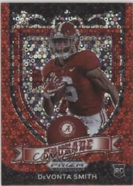 DeVonta Smith [Red Circles Prizm] #165