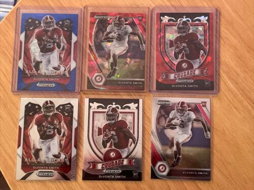 DeVonta Smith [Red Circles Prizm] #186
