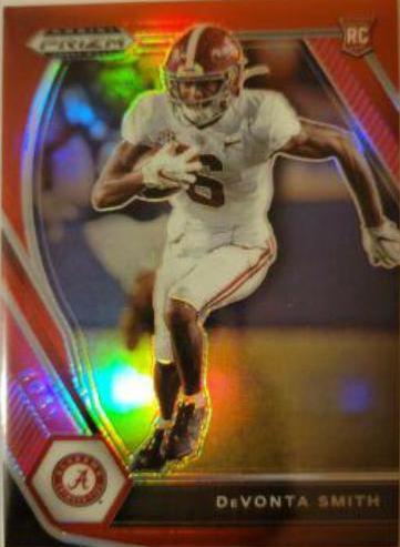 DeVonta Smith [Red Prizm] #101