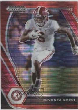 DeVonta Smith [Red Pulsar Prizm] #101