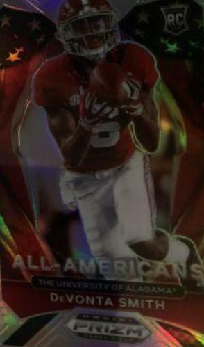DeVonta Smith [Silver Prizm] #186