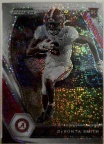 DeVonta Smith [White Sparkle Prizm] #101