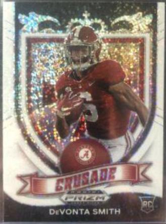 DeVonta Smith [White Sparkle Prizm] #165