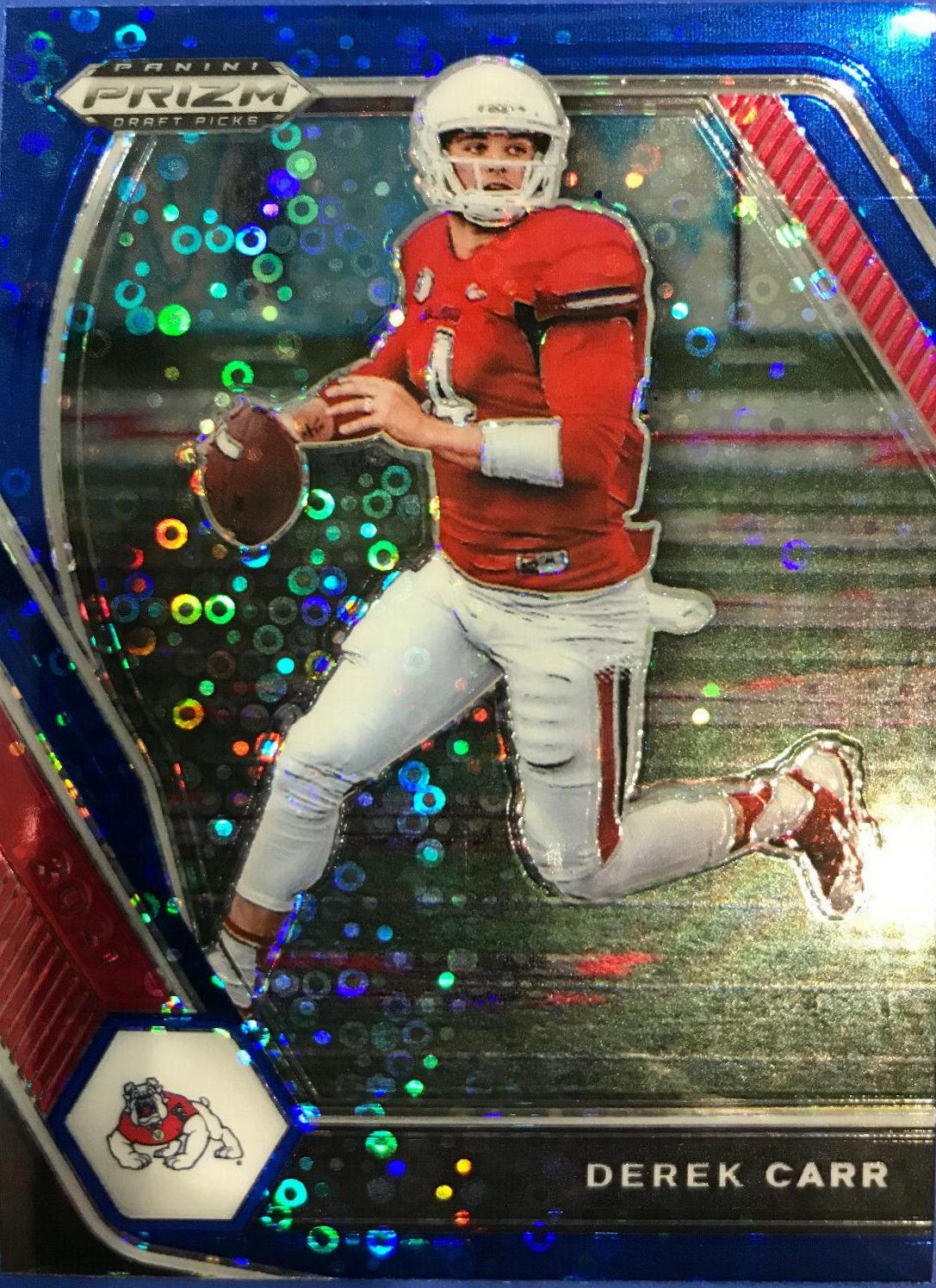 Derek Carr [Blue Circles Prizm] #14