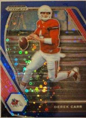Derek Carr [Blue Prizm] #14