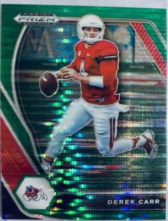 Derek Carr [Green Pulsar Prizm] #14