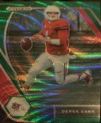 Derek Carr [Green Wave Prizm] #14