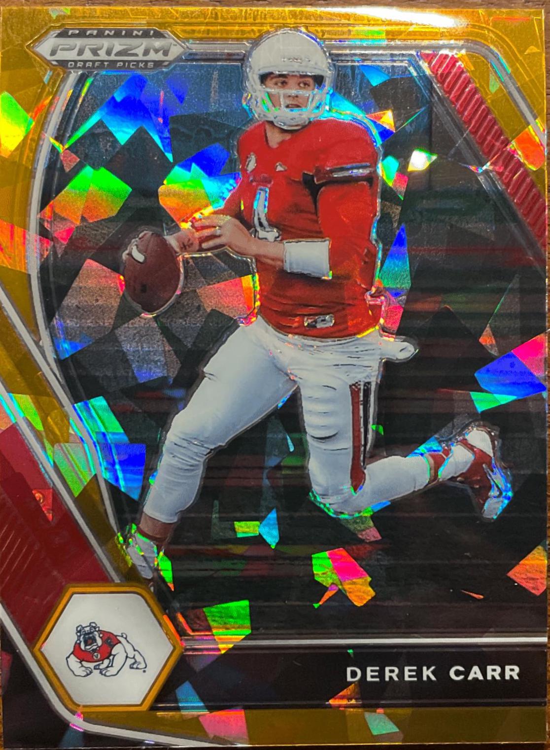 Derek Carr [Orange Ice Prizm] #14
