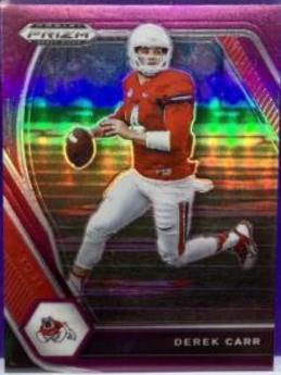Derek Carr [Pink Circles Prizm] #14