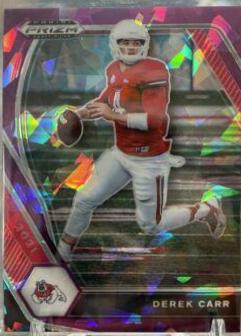 Derek Carr [Purple Ice Prizm] #14
