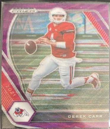 Derek Carr [Purple Wave Prizm] #14