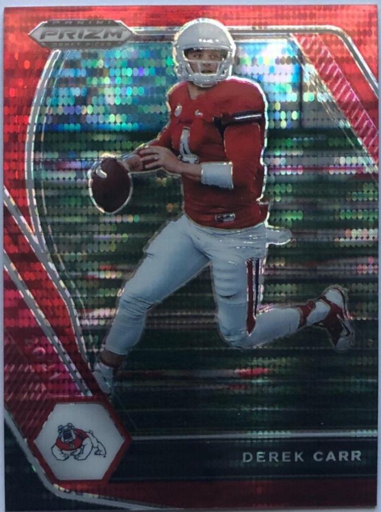Derek Carr [Red Pulsar Prizm] #14