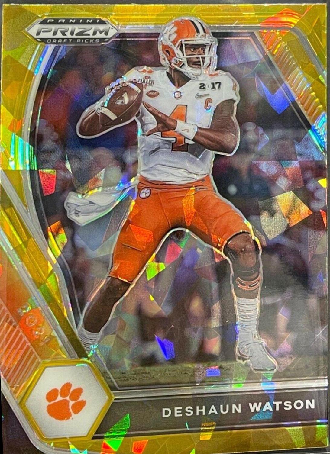 Deshaun Watson [Gold Ice Prizm] #2