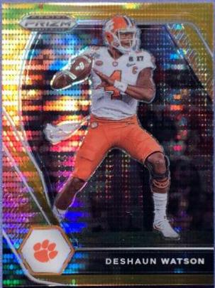 Deshaun Watson [Orange Pulsar Prizm] #2