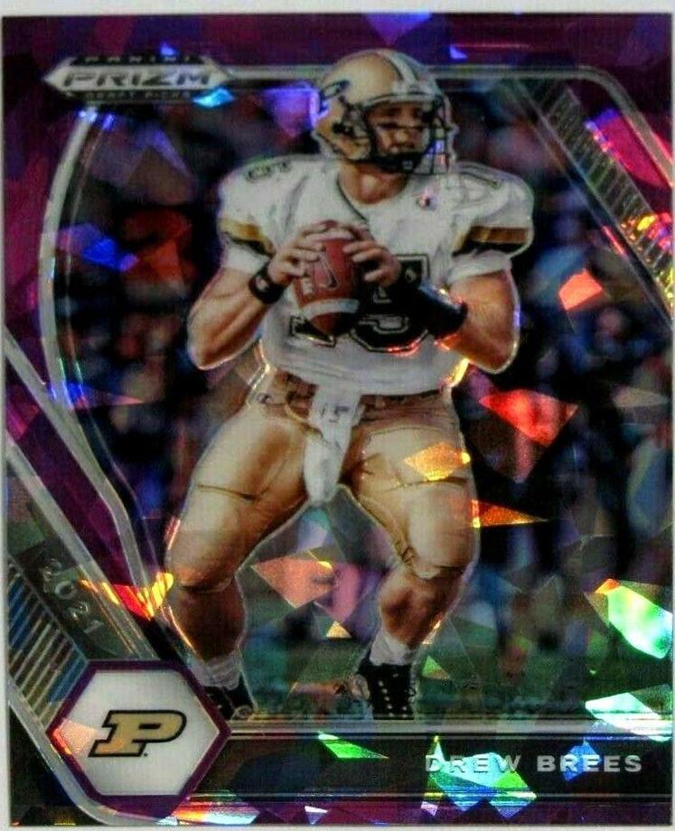 Drew Brees [Purple Ice Prizm] #16