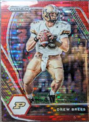 Drew Brees [Red Pulsar Prizm] #16
