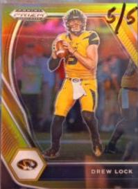 Drew Lock [Black Gold Prizm] #30
