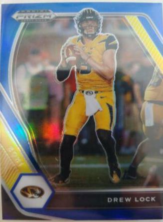 Drew Lock [Blue Prizm] #30