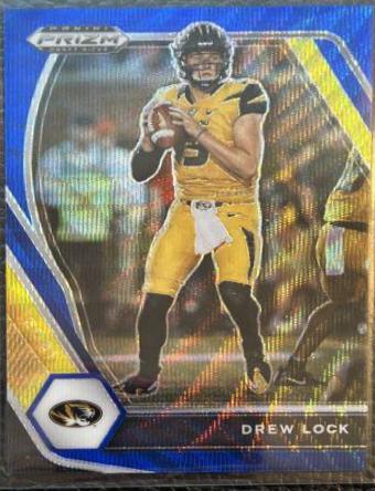 Drew Lock [Blue Wave Prizm] #30