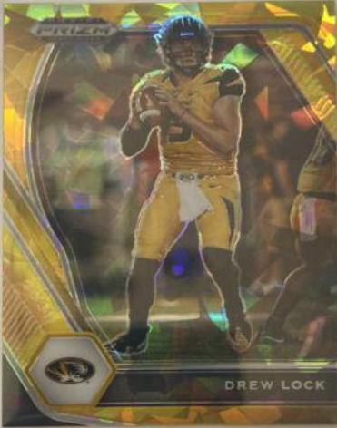 Drew Lock [Gold Ice Prizm] #30