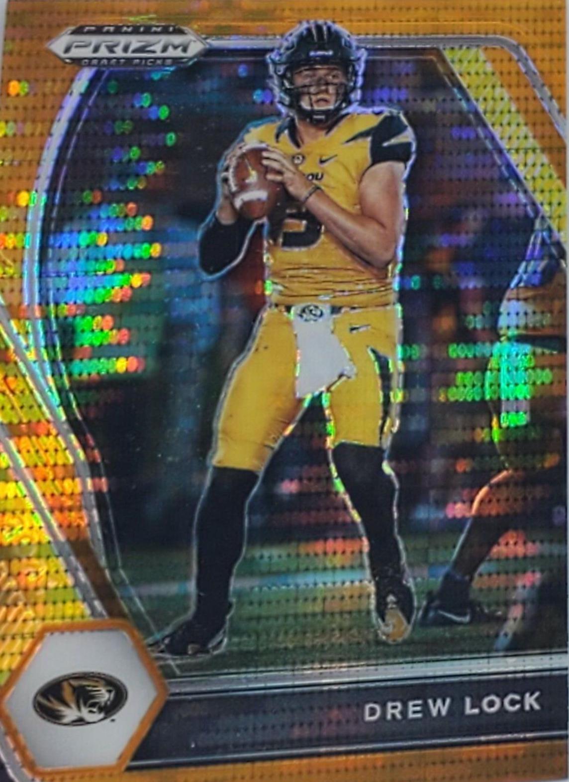 Drew Lock [Orange Pulsar Prizm] #30