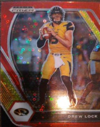 Drew Lock [Red Circles Prizm] #30