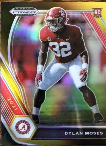 Dylan Moses [Black Gold Prizm] #140