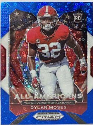 Dylan Moses [Blue Circles Prizm] #190