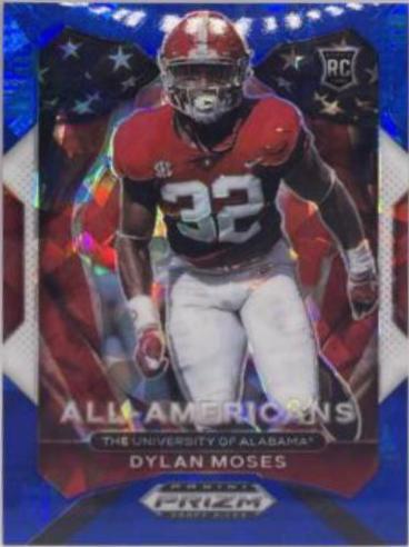 Dylan Moses [Blue Ice Prizm] #190
